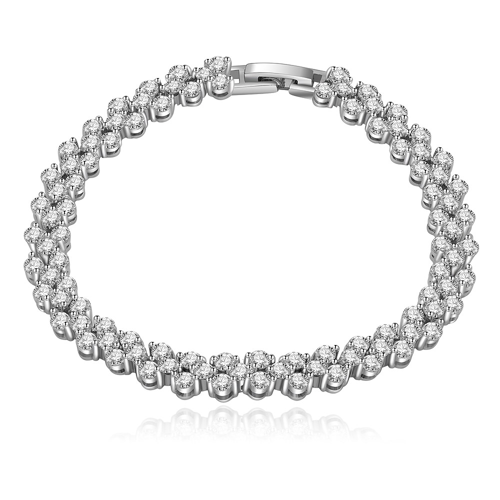 Wave Maker Cubic Zirconia Bracelet